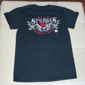2016 Strurgis 76th‎ Anniversary T-shirt size Small/Medium